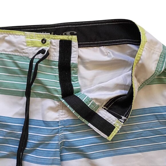 O'Neill Men's 34 Board Shorts Swim Trunks Surf Beach Cargo Pocket Drawstring - Picture 6 of 12